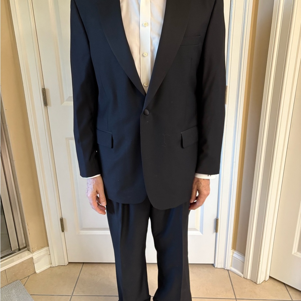 Jos. A. Bank Black Modern Fit Suit